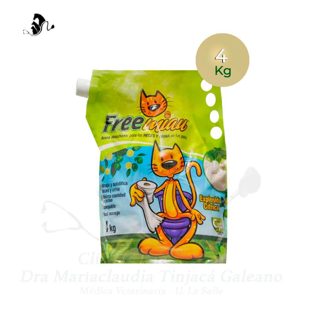 arena para gato Free Miau